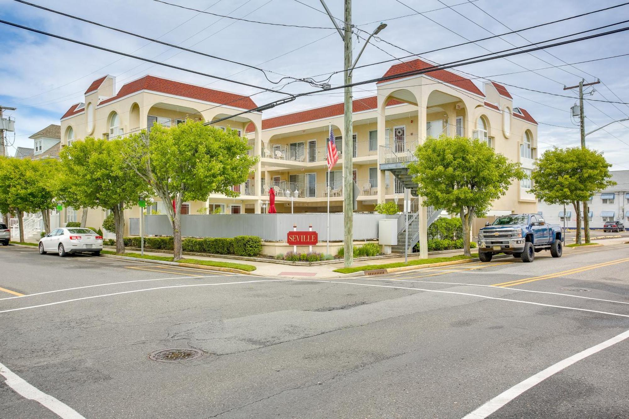 Quaint Wildwood Condo About Walk To Beach! Dış mekan fotoğraf
